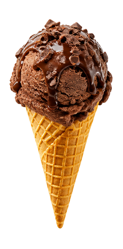 Chocolate fudge ice cream