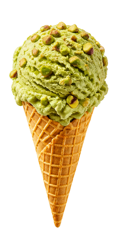 Pistachio ice cream
